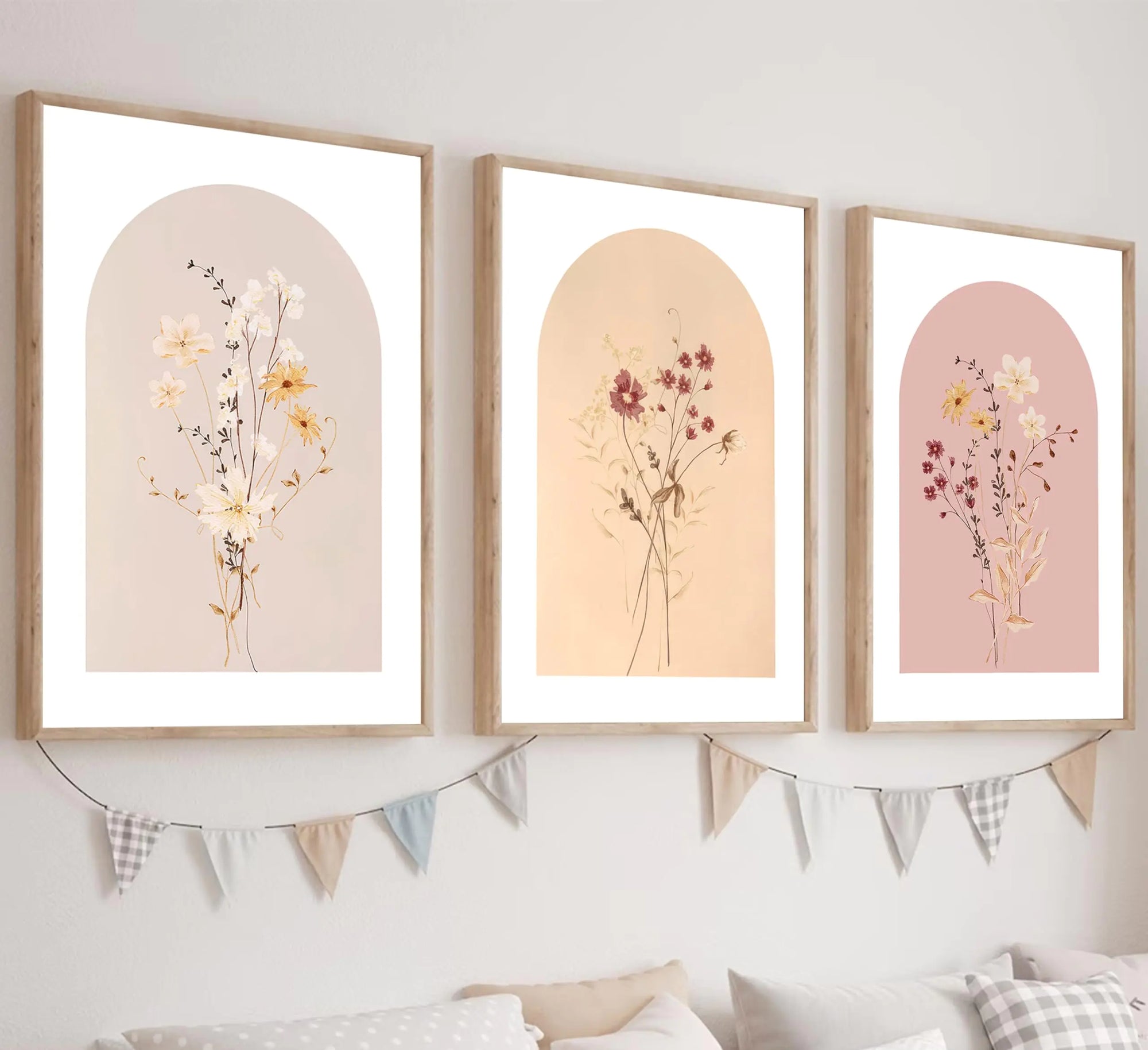Wildflower Wall Art - Maison Nude