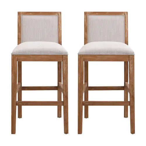 High Bar Stool 2-piece Set - Maison Nude