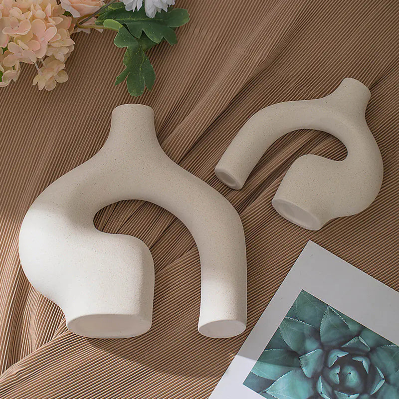 Nordic Ceramic Vase - Maison Nude