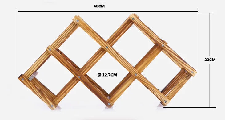 Folding Wine Rack