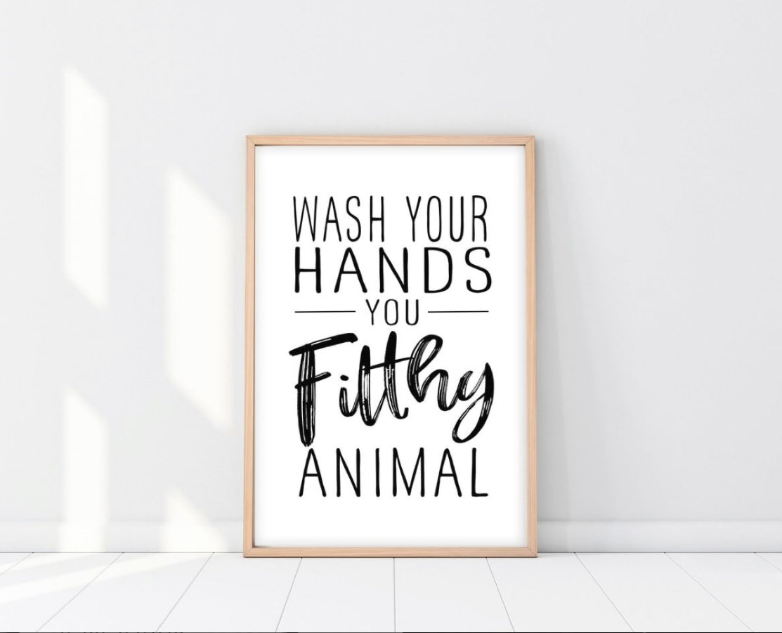 Bathroom Decor Art - Maison Nude