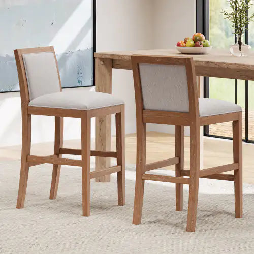 High Bar Stool 2-piece Set - Maison Nude