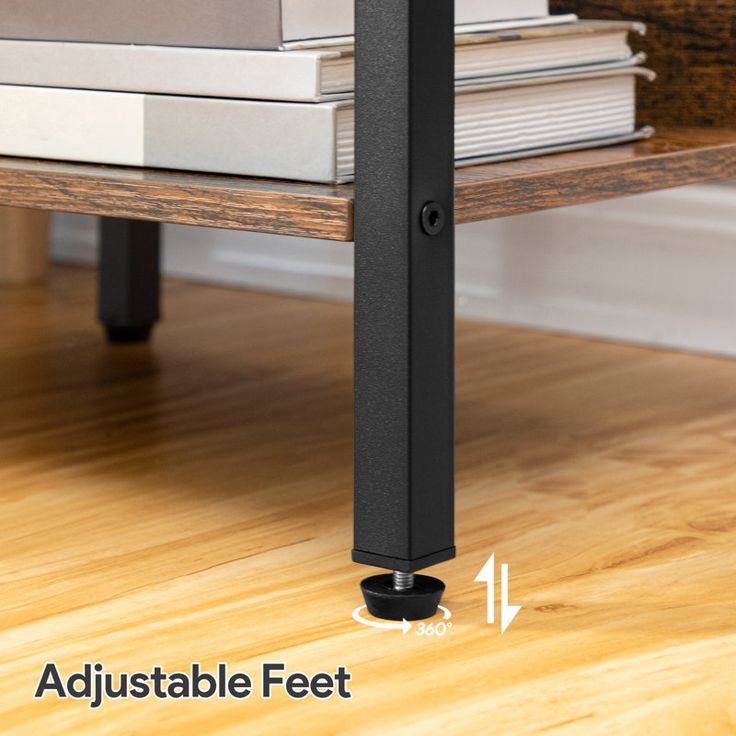 Rustic Dual-Tier Side Table - Maison Nude