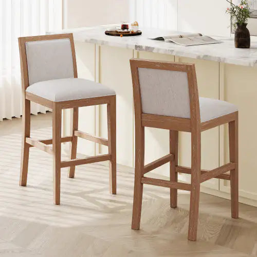 High Bar Stool 2-piece Set - Maison Nude