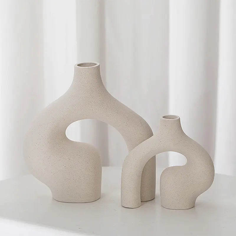 Nordic Ceramic Vase - Maison Nude