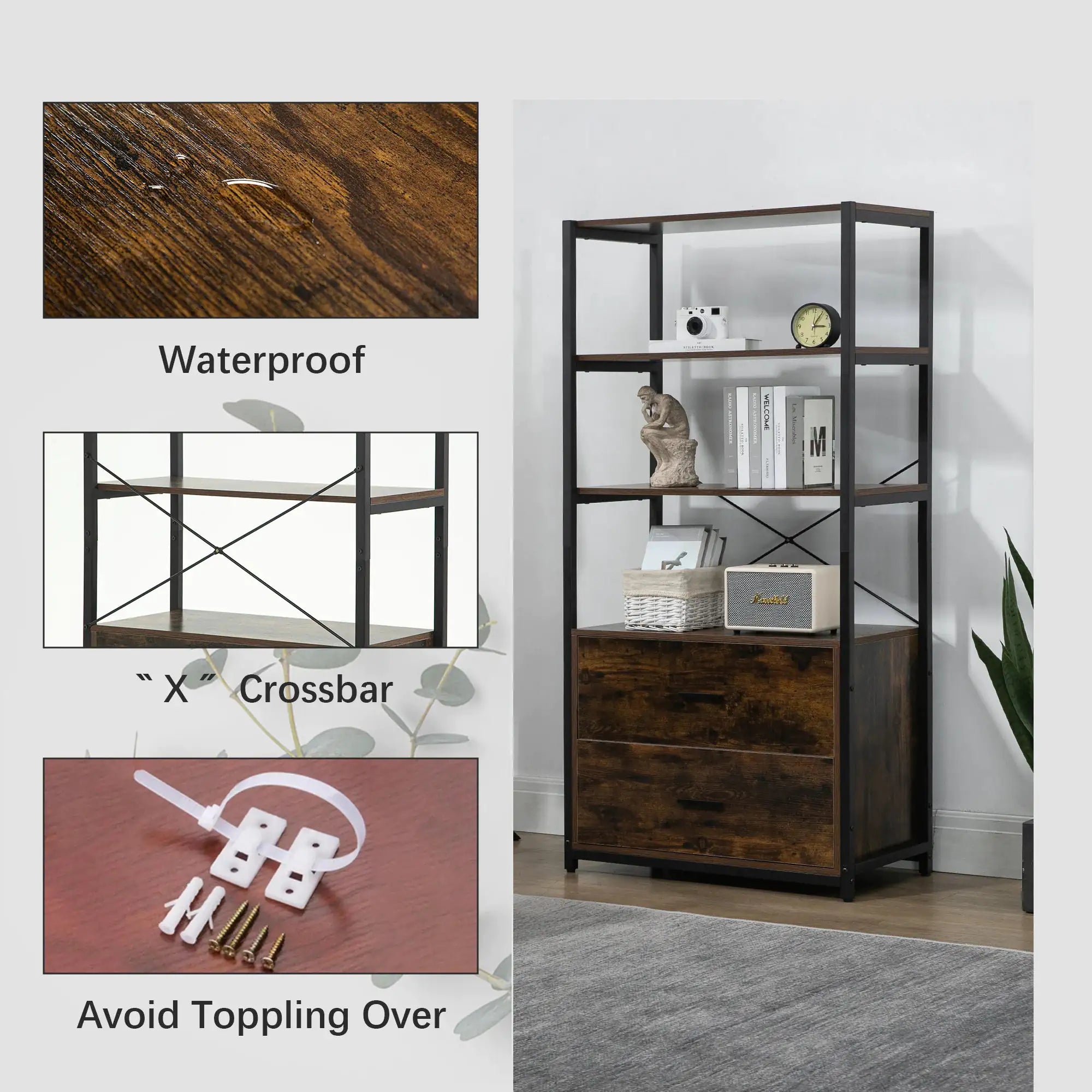 The Rustic Shelf - Maison Nude