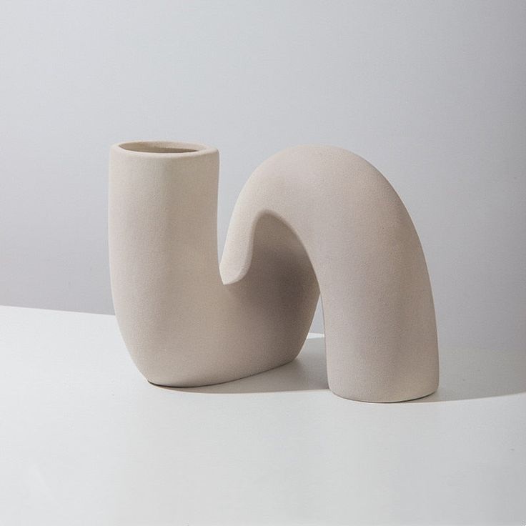 Ceramic Vase - Minimalist Decor - Maison Nude