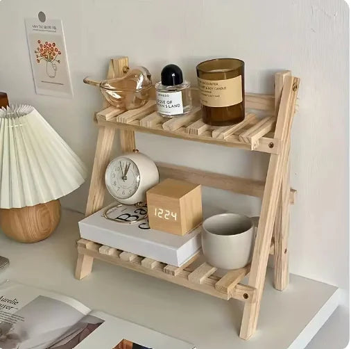 Minimalist Wood Storage Rack - Maison Nude