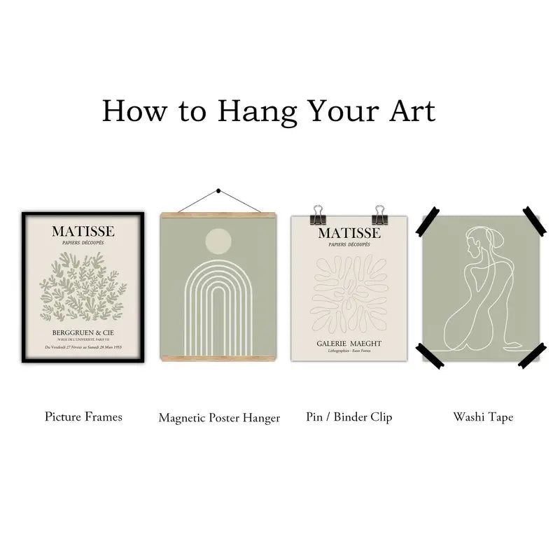 Matisse Art Prints - Maison Nude